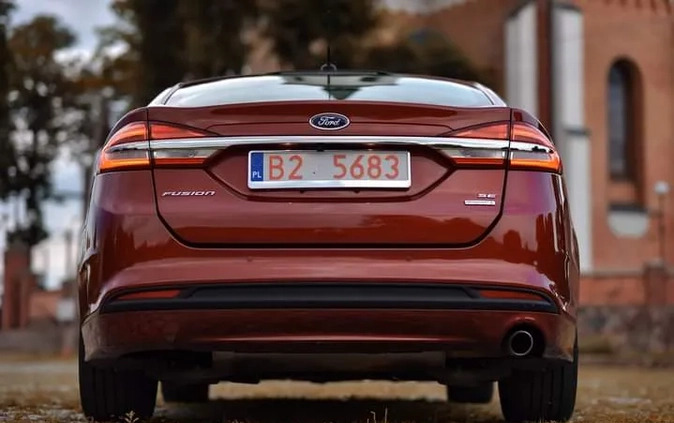 Ford Fusion cena 48900 przebieg: 70000, rok produkcji 2017 z Białystok małe 191